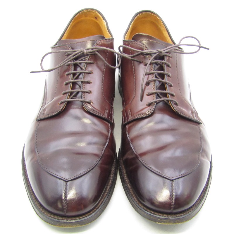 Alden 54321 Color 8 Shell Cordovan V-Tip Blucher | Alden